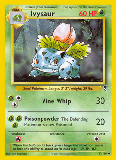 Ivysaur #47 Ivysaur - Legendary Collection - #47 - Pokemon TCG card