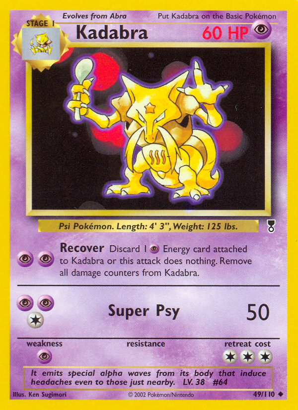 Kadabra - Legendary Collection - #49 - Pokemon TCG card
