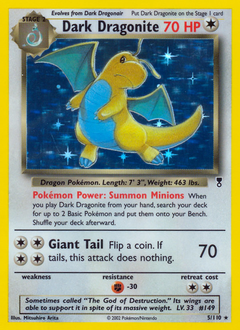 Dark Dragonite - Legendary Collection - #5 - Pokemon TCG card