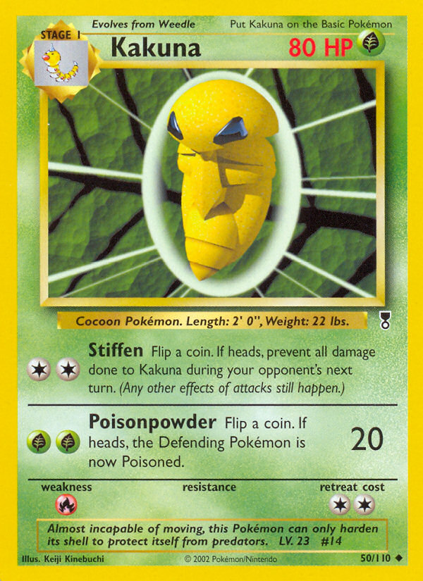 Kakuna - Legendary Collection - #50 - Pokemon TCG card