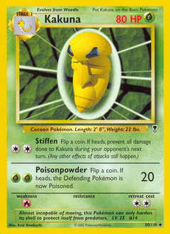 Kakuna #50 Kakuna - Legendary Collection - #50 - Pokemon TCG card