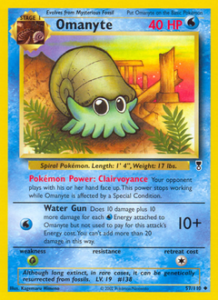 Omanyte #57 Omanyte - Legendary Collection - #57 - Pokemon TCG card