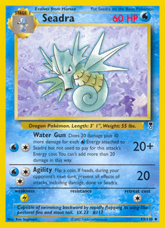 Seadra #63 Seadra - Legendary Collection - #63 - Pokemon TCG card