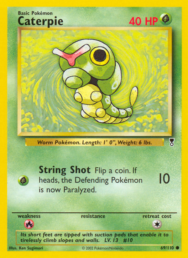 Caterpie - Legendary Collection - #69 - Pokemon TCG card