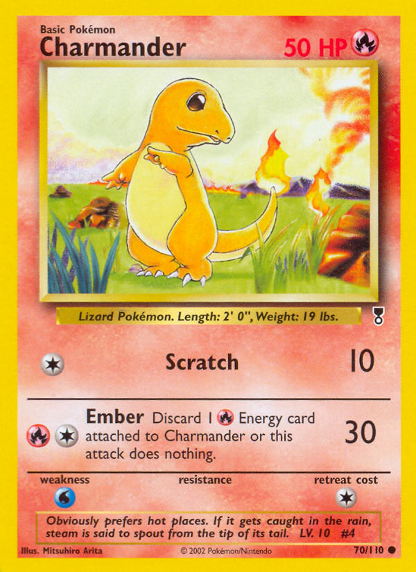 Charmander - Legendary Collection - #70 - Pokemon TCG card