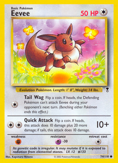 Eevee #74 Eevee - Legendary Collection - #74 - Pokemon TCG card