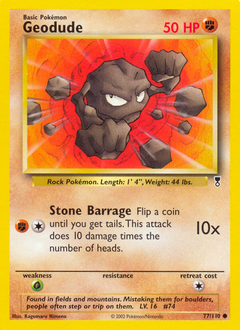 Geodude #77 Geodude - Legendary Collection - #77 - Pokemon TCG card