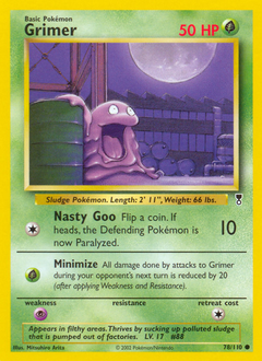 Grimer #78 Grimer - Legendary Collection - #78 - Pokemon TCG card