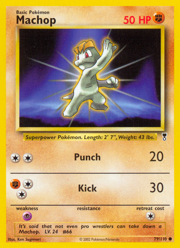Machop - Legendary Collection - #79 - Pokemon TCG card