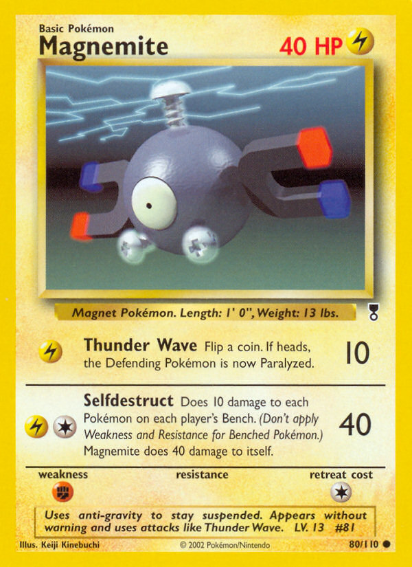 Magnemite - Legendary Collection - #80 - Pokemon TCG card