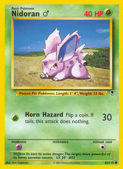 Nidoran ♂ #83 Nidoran ♂ - Legendary Collection - #83 - Pokemon TCG card