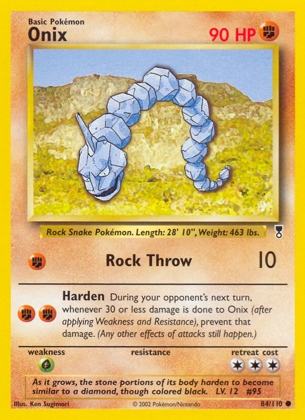Onix - Legendary Collection - #84 - Pokemon TCG card