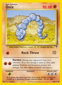 Onix - Legendary Collection - #84 - Pokemon TCG card