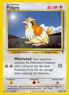 Pidgey #85 Pidgey - Legendary Collection - #85 - Pokemon TCG card