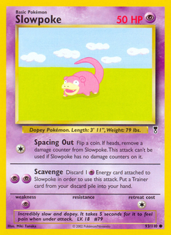 Slowpoke #93 Slowpoke - Legendary Collection - #93 - Pokemon TCG card