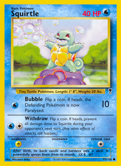 Squirtle #95 Squirtle - Legendary Collection - #95 - Pokemon TCG card