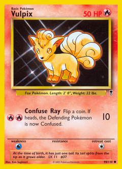 Vulpix - Legendary Collection - #98 - Pokemon TCG card