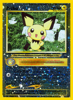 Pichu #35 Pichu - Wizards Black Star Promos - #35 - Pokemon TCG card
