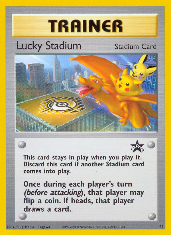 Lucky Stadium - Wizards Black Star Promos - #41 - Pokemon TCG card