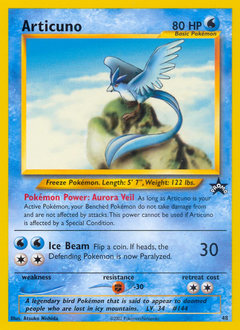 Articuno #48 Articuno - Wizards Black Star Promos - #48 - Pokemon TCG card