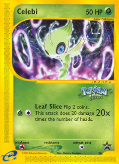 Celebi #50 Celebi - Wizards Black Star Promos - #50 - Pokemon TCG card
