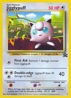 Jigglypuff - Wizards Black Star Promos - #7 - Pokemon TCG card
