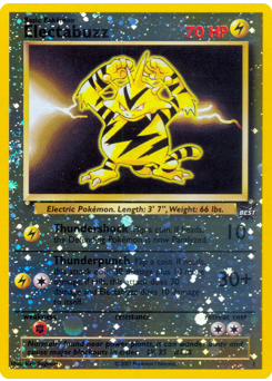 Electabuzz #1 Electabuzz - Best of Game - #1 - Pokemon TCG card