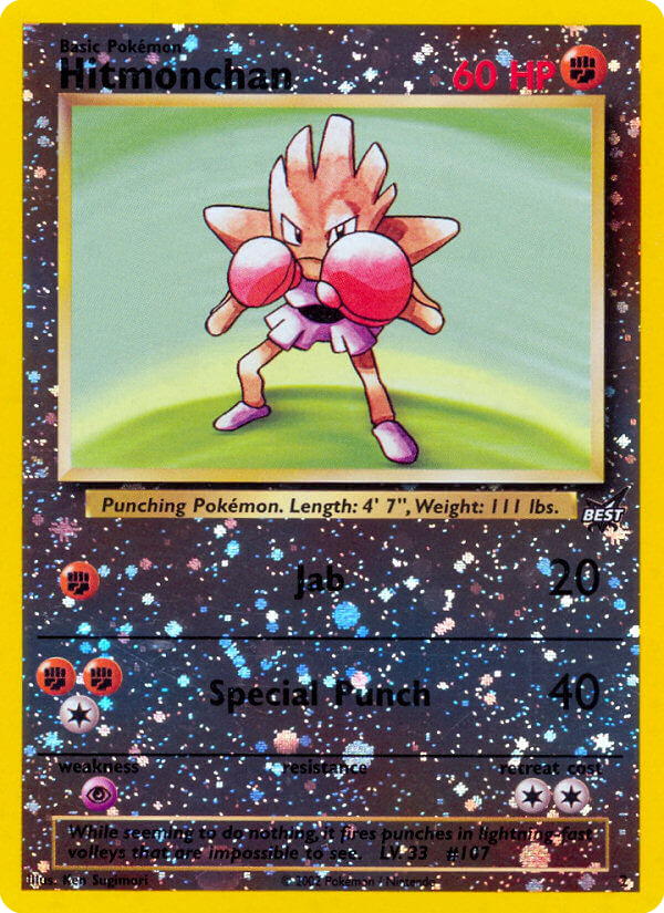 Hitmonchan - Best of Game - #2 - Pokemon TCG card