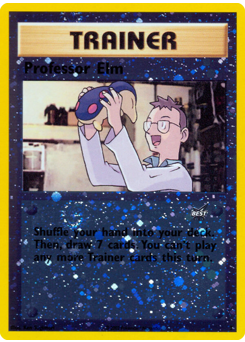 Professor Elm - Best of Game - #3 - Pokemon TCG card
