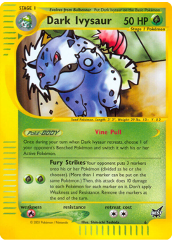 Dark Ivysaur #6 Dark Ivysaur - Best of Game - #6 - Pokemon TCG card