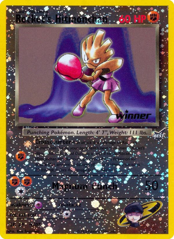 Rocket's Hitmonchan - Best of Game - #9 - Pokemon TCG card