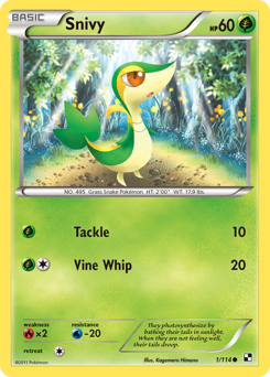 Snivy - Black & White - #1 - Pokemon TCG card