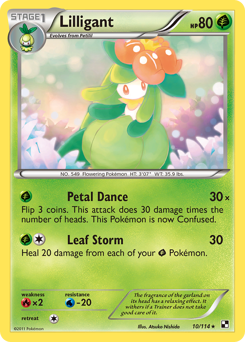 Lilligant #10 Lilligant - Black & White - #10 - Pokemon TCG card