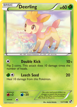 Deerling #13 Deerling - Black & White - #13 - Pokemon TCG card