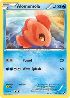 Alomomola - Black & White - #38 - Pokemon TCG card
