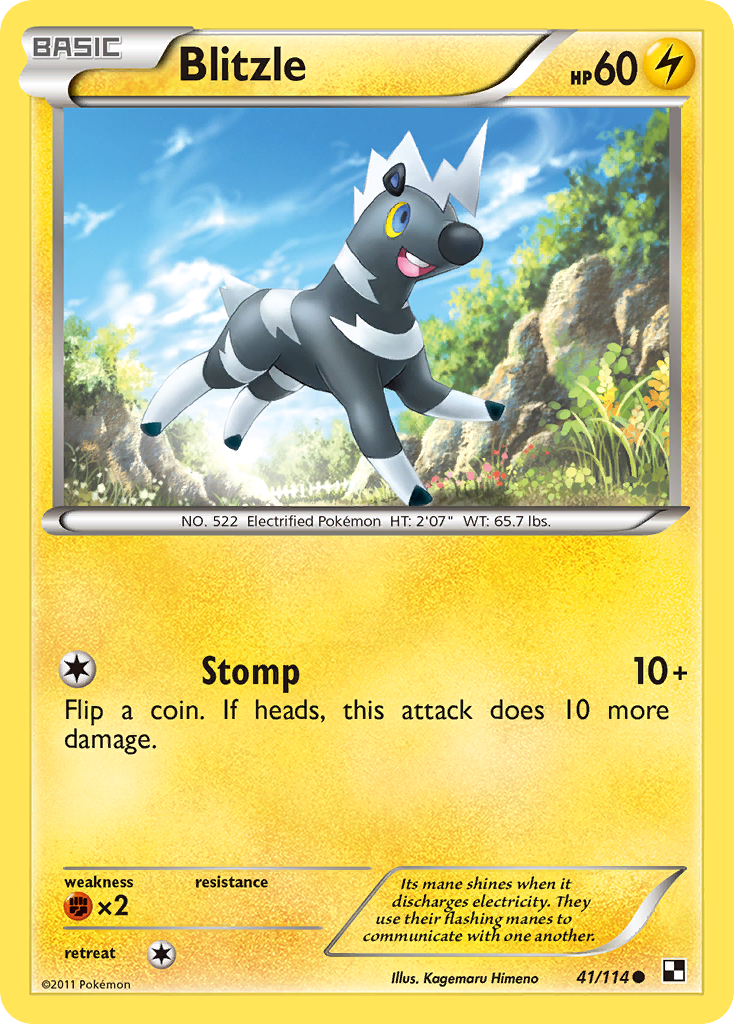 Blitzle - Black & White - #41 - Pokemon TCG card