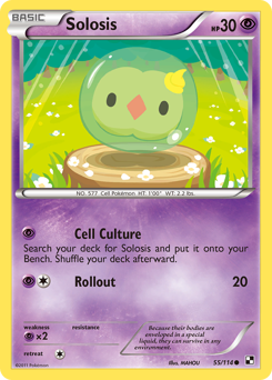 Solosis #55 Solosis - Black & White - #55 - Pokemon TCG card