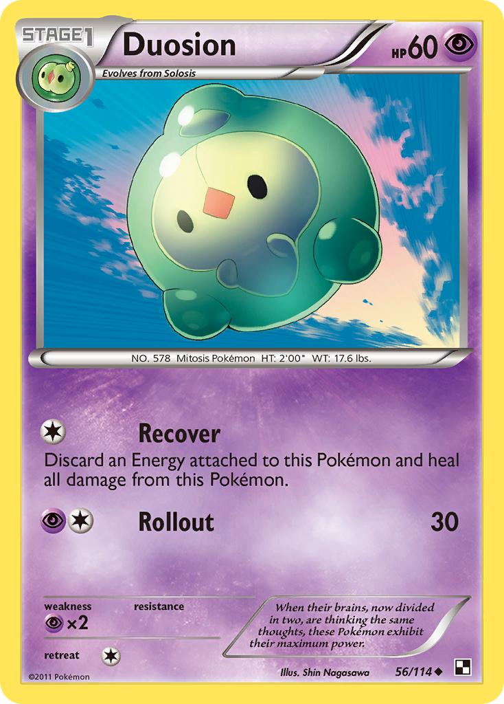 Duosion - Black & White - #56 - Pokemon TCG card