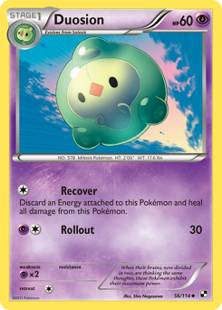 Duosion - Black & White - #56 - Pokemon TCG card