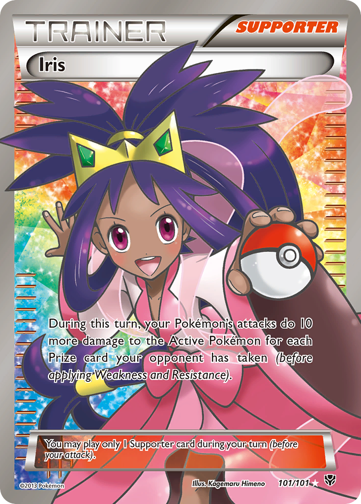 Iris - Plasma Blast - #101 - Pokemon TCG card