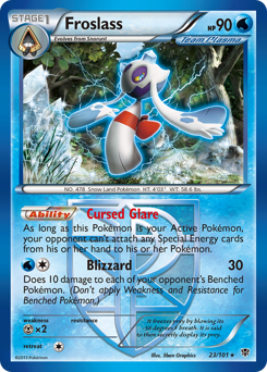 Froslass #23 Froslass - Plasma Blast - #23 - Pokemon TCG card