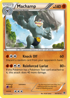 Machamp - Plasma Blast - #50 - Pokemon TCG card