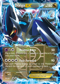 Dialga-EX - Plasma Blast - #65 - Pokemon TCG card