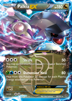Palkia-EX #66 Palkia-EX - Plasma Blast - #66 - Pokemon TCG card