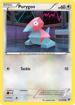 Porygon #72 Porygon - Plasma Blast - #72 - Pokemon TCG card