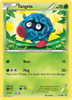 Tangela - Legendary Treasures - #1 - Pokemon TCG card