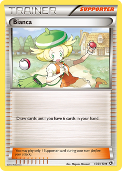 Bianca - Legendary Treasures - #109 - Pokemon TCG card