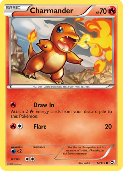 Charmander #17 Charmander - Legendary Treasures - #17 - Pokemon TCG card