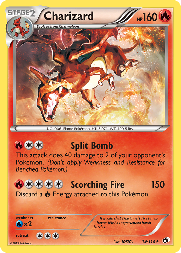 Charizard - Legendary Treasures - #19 - Pokemon TCG card