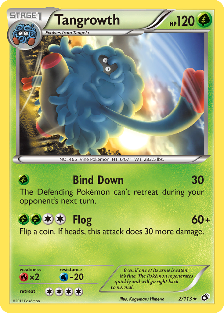 Tangrowth - Legendary Treasures - #2 - Pokemon TCG card